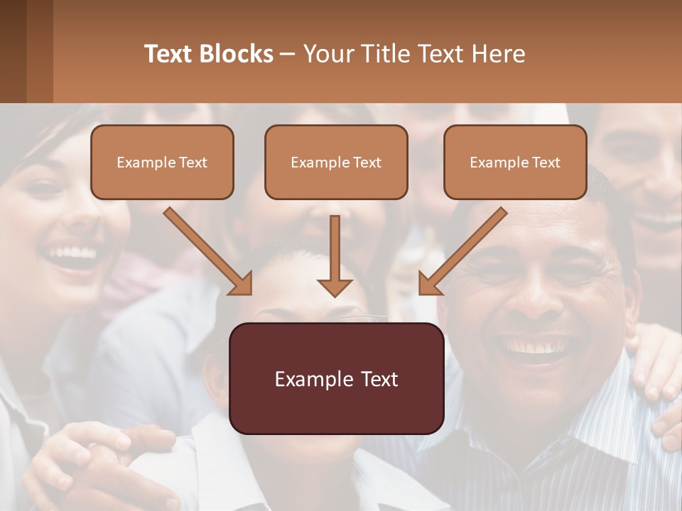 Background Downtown Shape PowerPoint Template