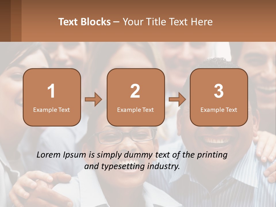 Background Downtown Shape PowerPoint Template
