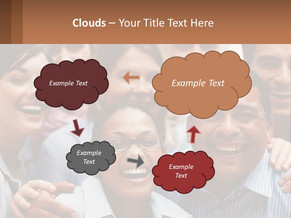 Background Downtown Shape PowerPoint Template