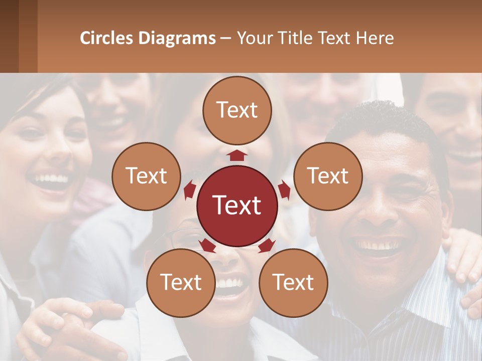 Background Downtown Shape PowerPoint Template