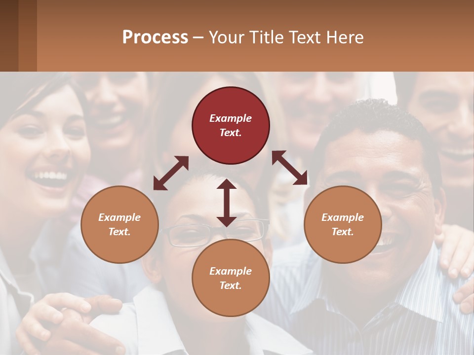 Background Downtown Shape PowerPoint Template