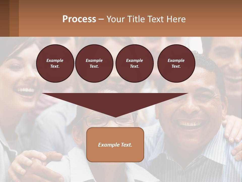 Background Downtown Shape PowerPoint Template