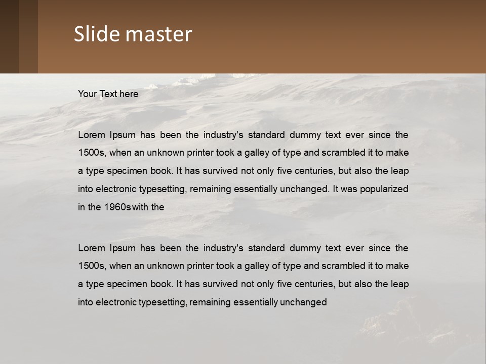 Design High Urban PowerPoint Template