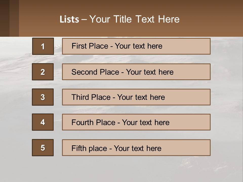 Design High Urban PowerPoint Template
