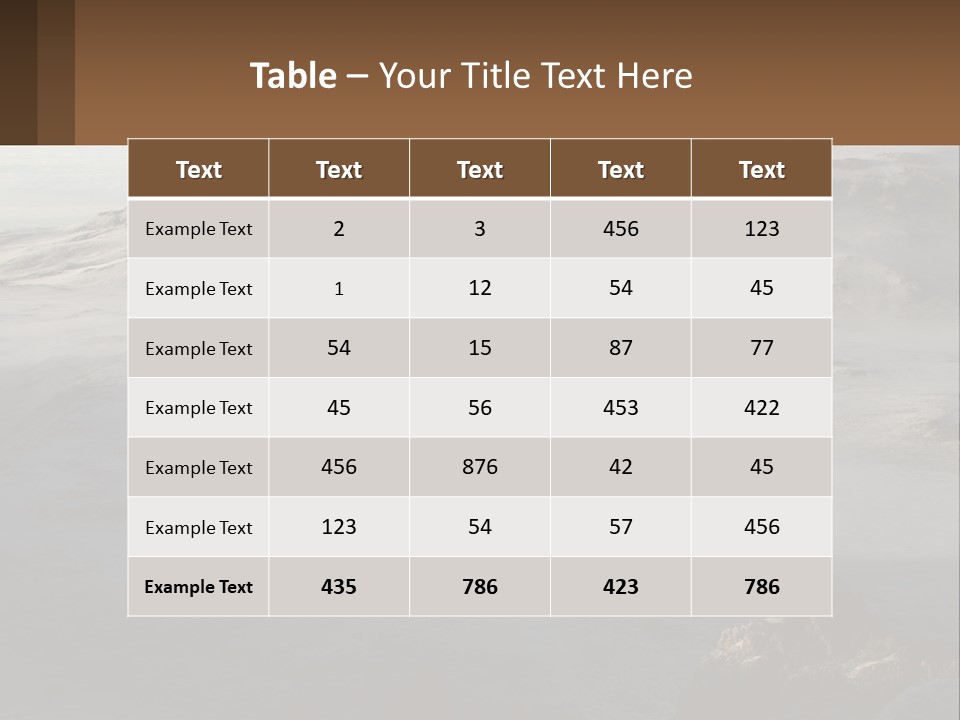 Design High Urban PowerPoint Template
