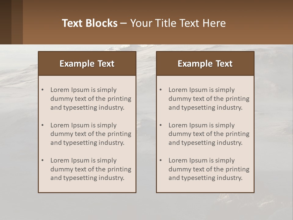 Design High Urban PowerPoint Template