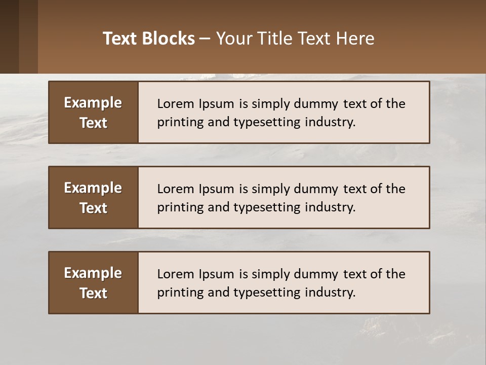 Design High Urban PowerPoint Template