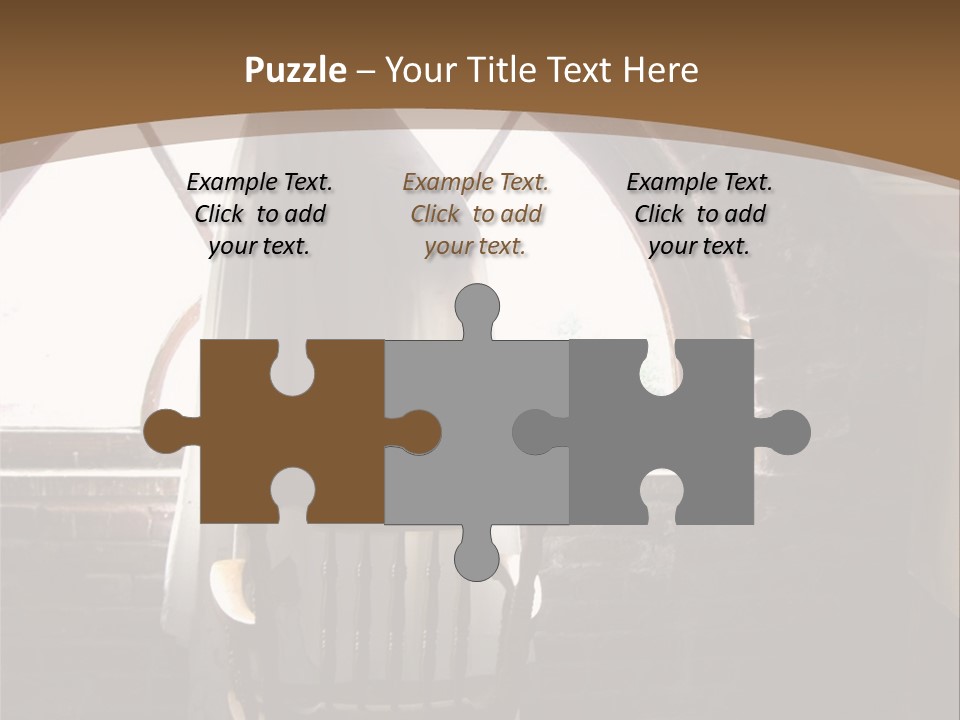 Cityscape Tall Globe PowerPoint Template