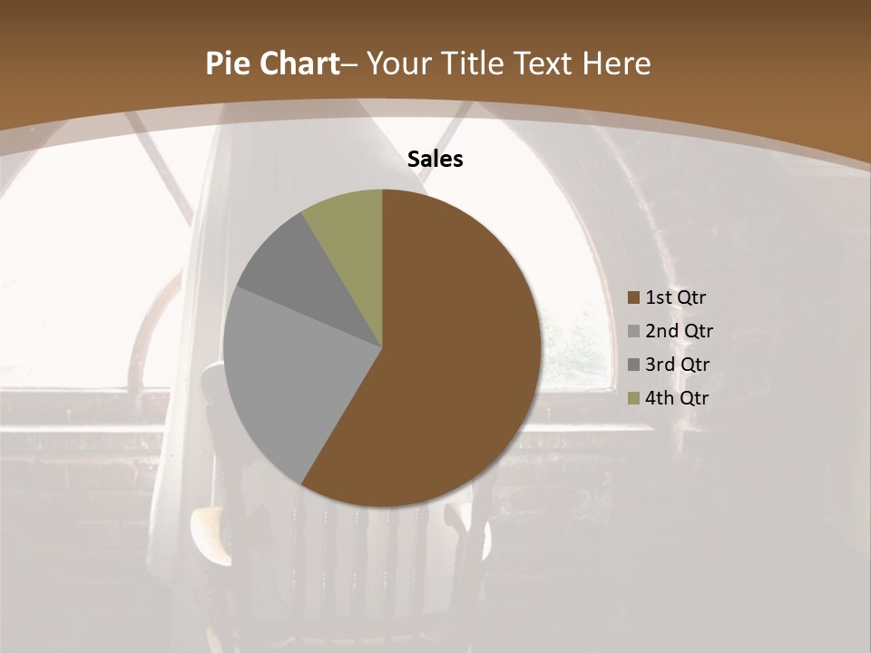 Cityscape Tall Globe PowerPoint Template