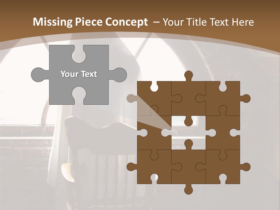 Cityscape Tall Globe PowerPoint Template