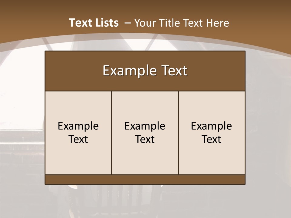 Cityscape Tall Globe PowerPoint Template