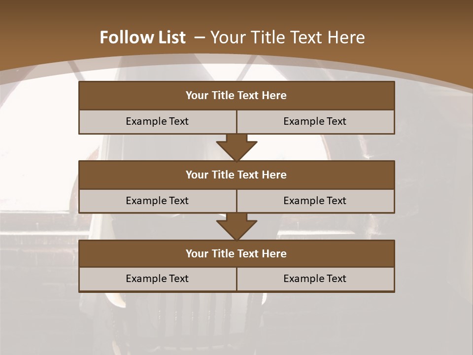 Cityscape Tall Globe PowerPoint Template