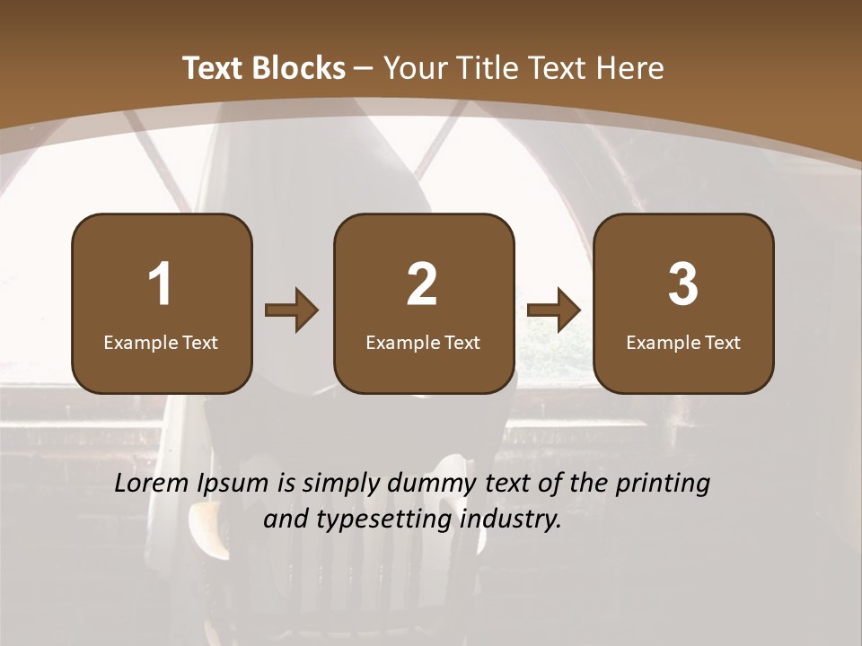 Cityscape Tall Globe PowerPoint Template