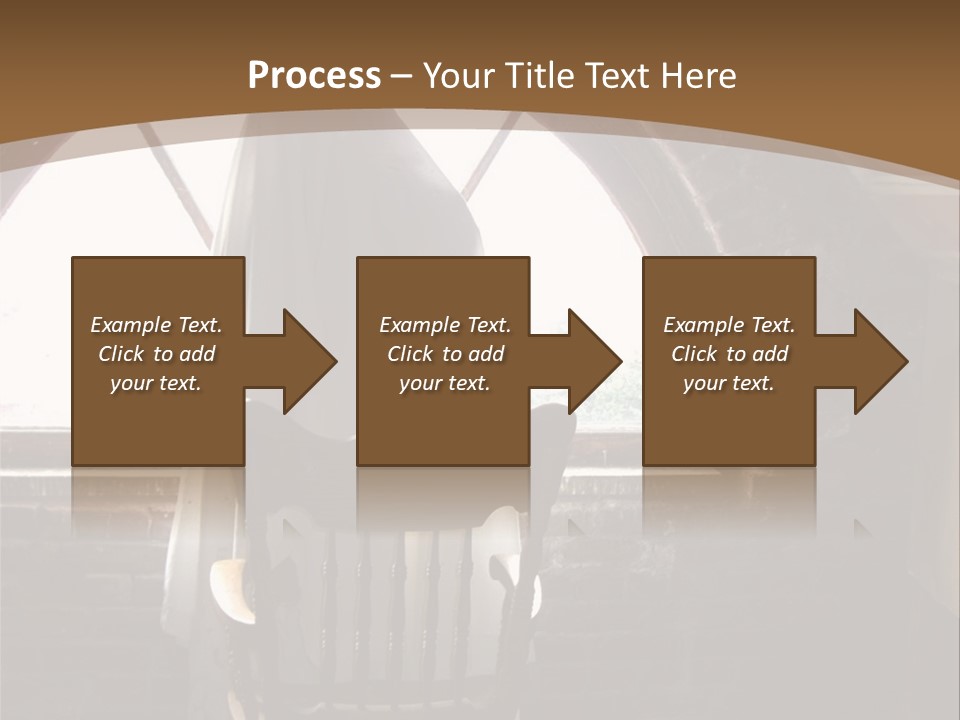 Cityscape Tall Globe PowerPoint Template