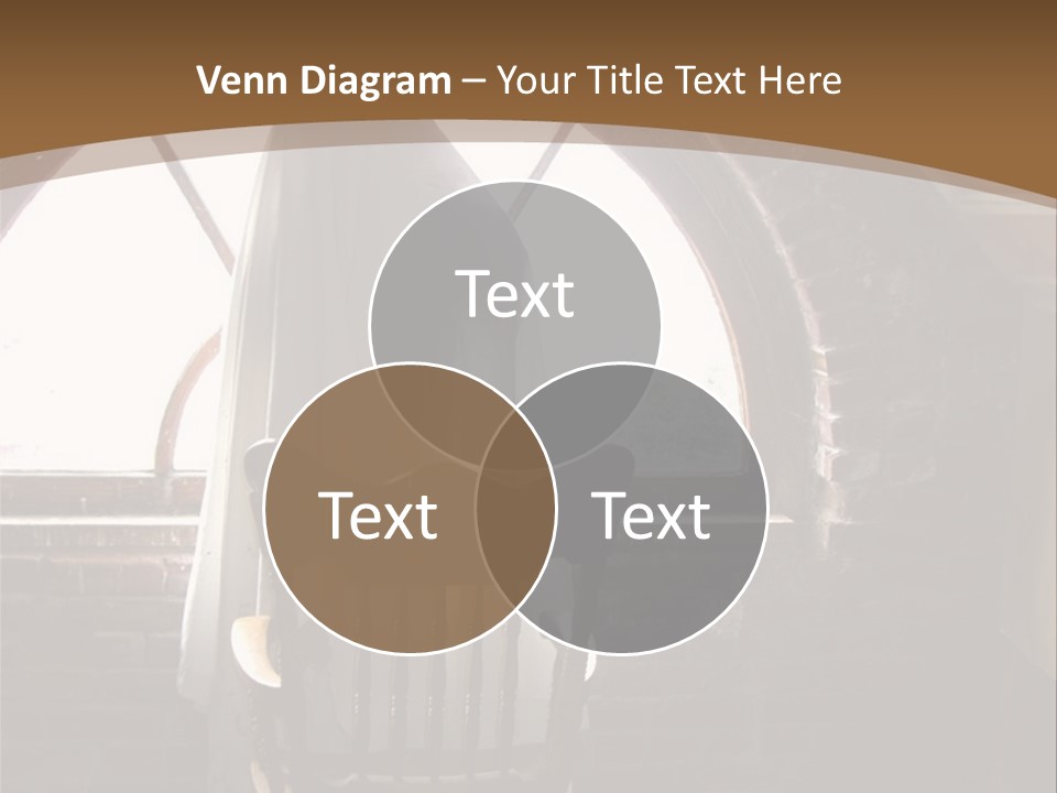 Cityscape Tall Globe PowerPoint Template