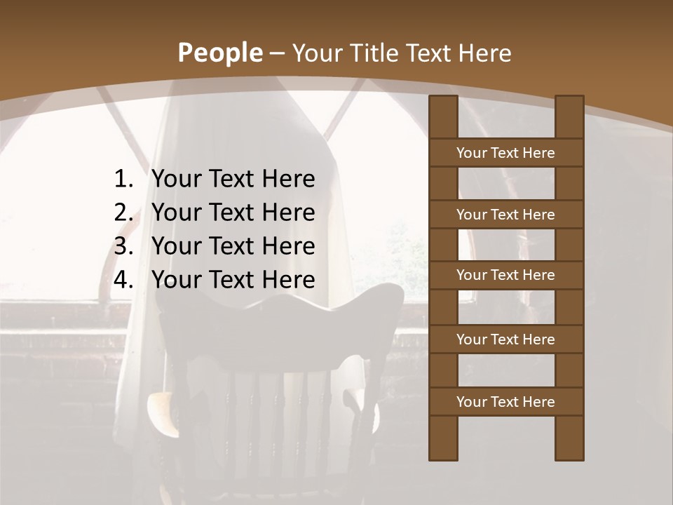 Cityscape Tall Globe PowerPoint Template
