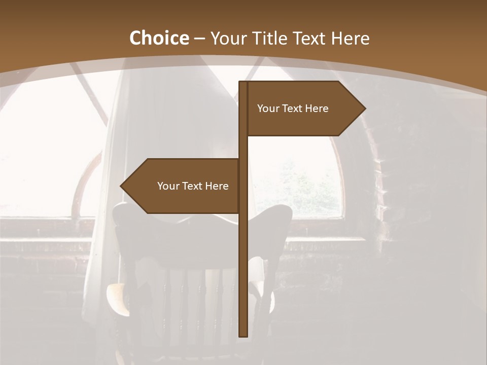 Cityscape Tall Globe PowerPoint Template