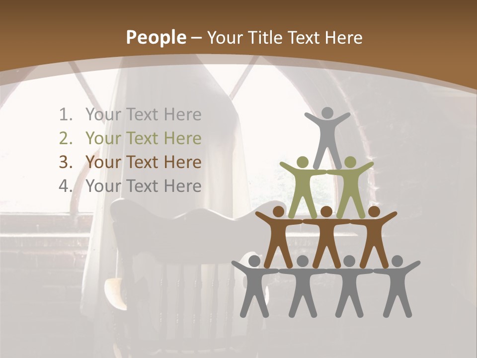 Cityscape Tall Globe PowerPoint Template