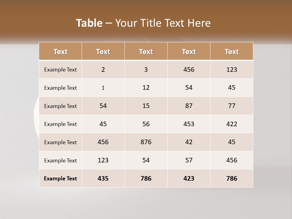 Global Building Environment PowerPoint Template