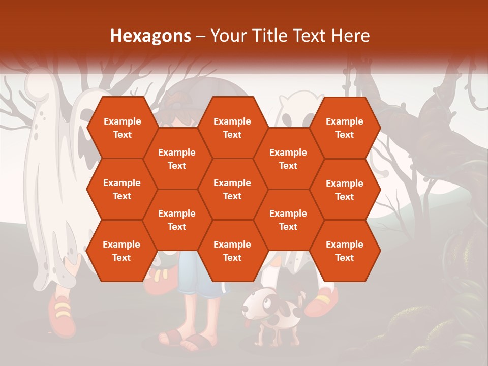 World Planet Shape PowerPoint Template