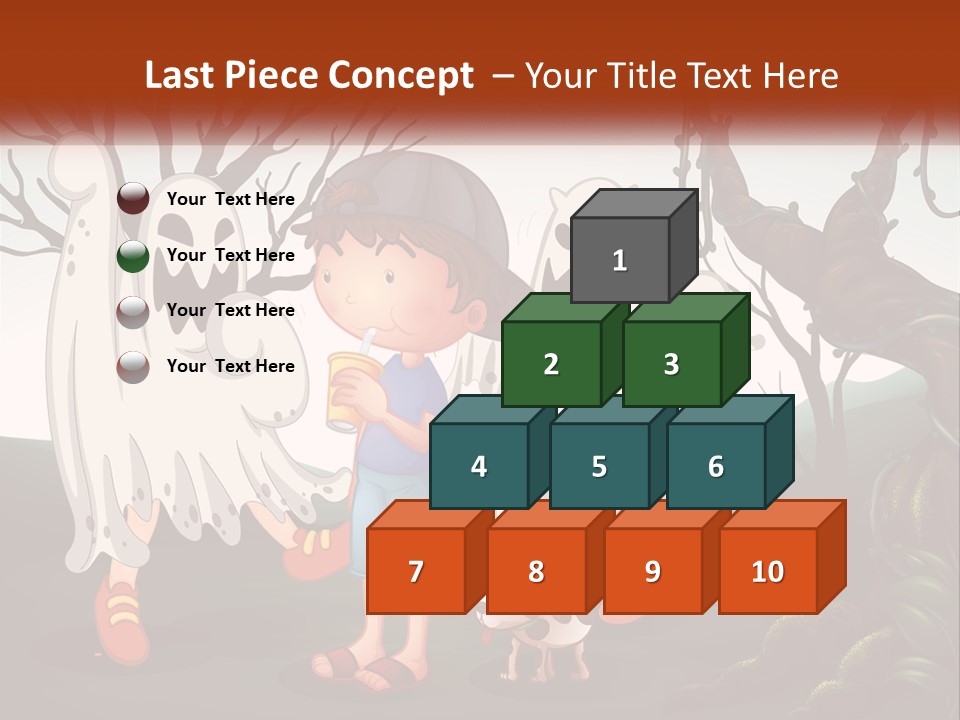 World Planet Shape PowerPoint Template