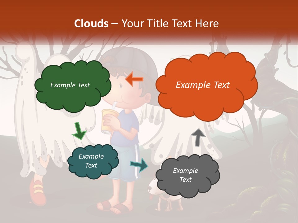 World Planet Shape PowerPoint Template
