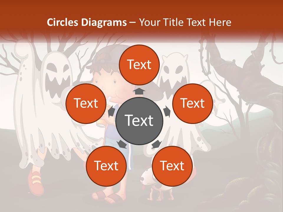 World Planet Shape PowerPoint Template