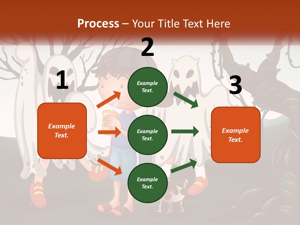 World Planet Shape PowerPoint Template
