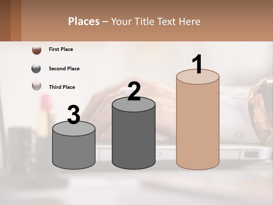 Illustration House Cityscape PowerPoint Template