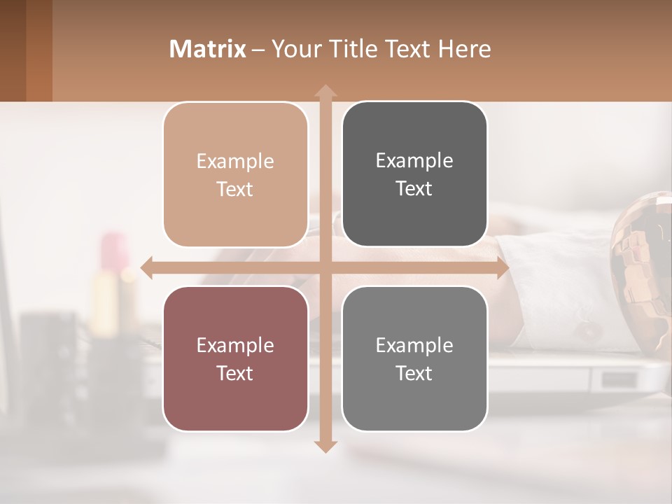 Illustration House Cityscape PowerPoint Template