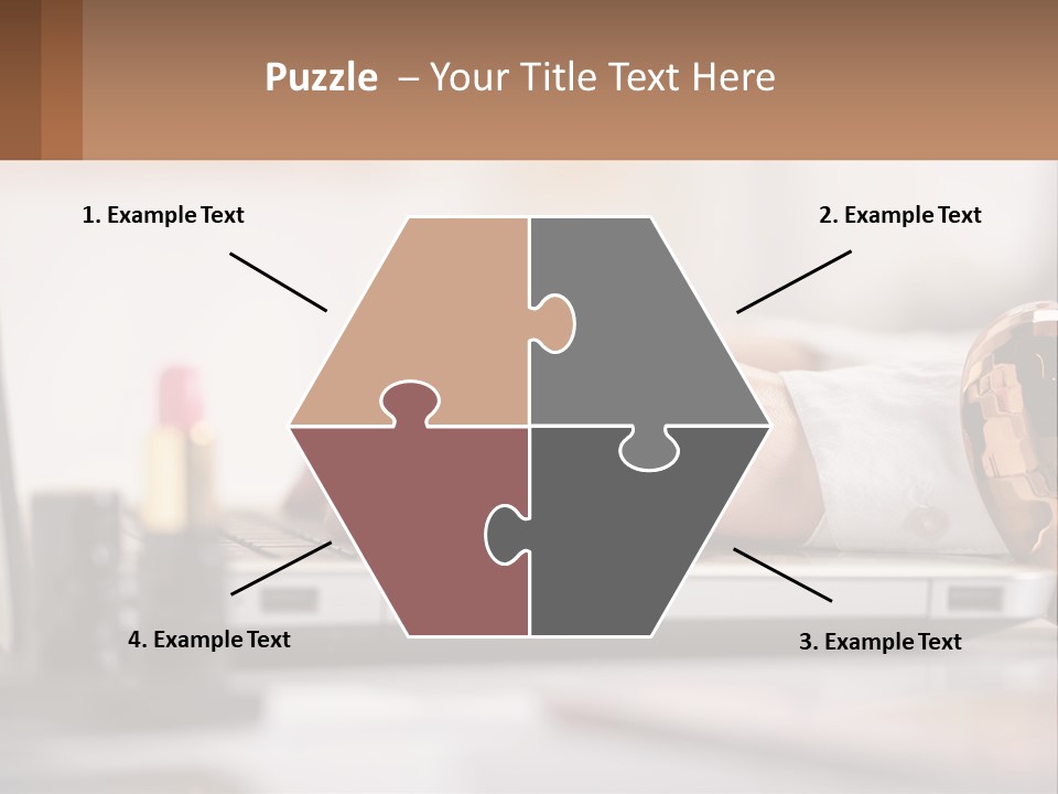 Illustration House Cityscape PowerPoint Template