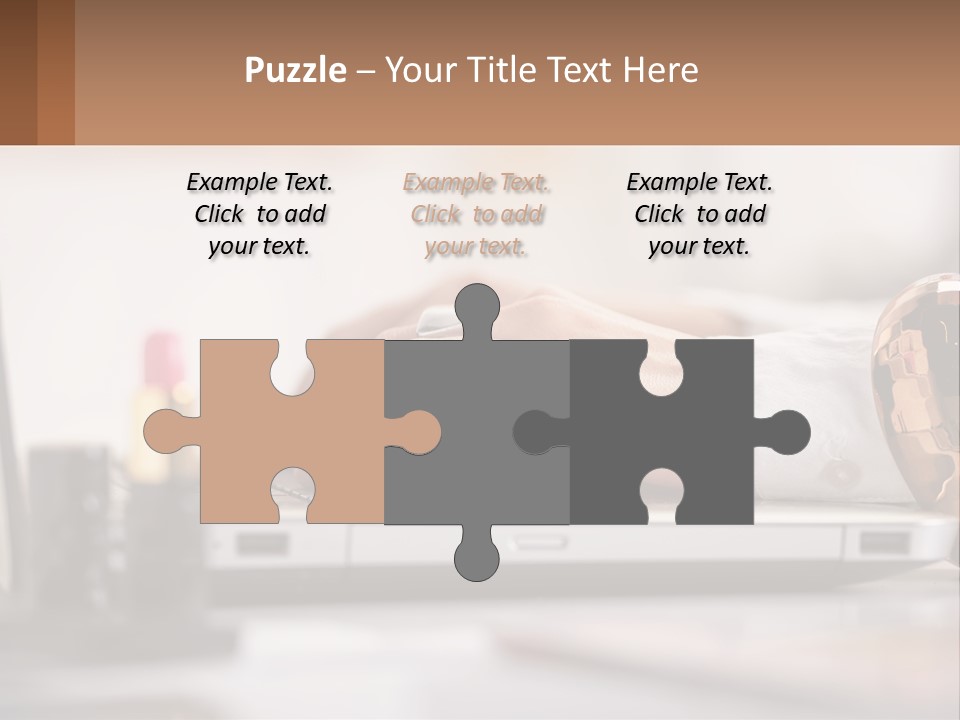 Illustration House Cityscape PowerPoint Template