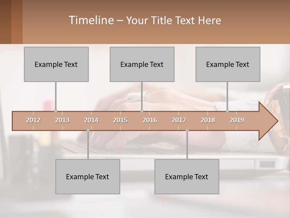Illustration House Cityscape PowerPoint Template