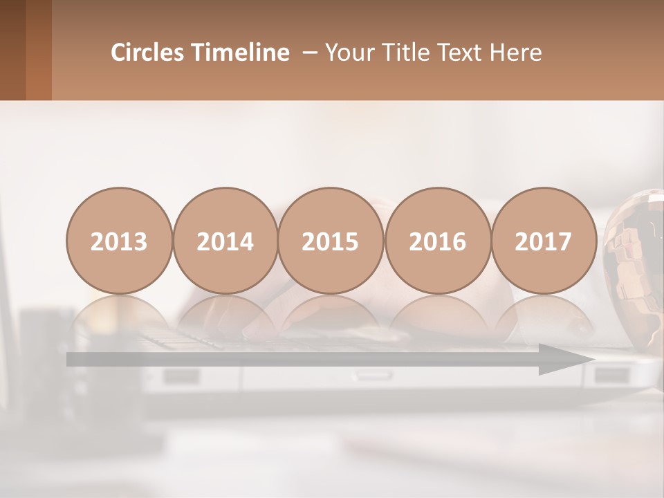 Illustration House Cityscape PowerPoint Template