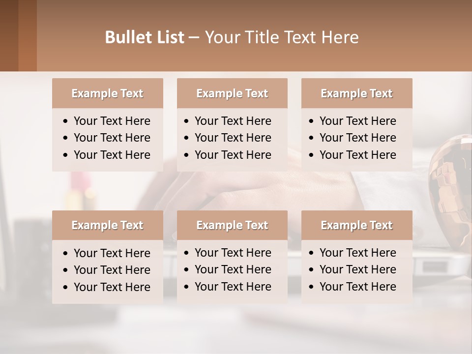 Illustration House Cityscape PowerPoint Template