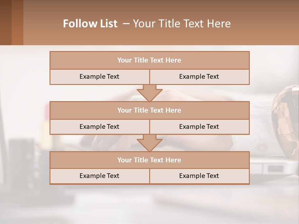Illustration House Cityscape PowerPoint Template