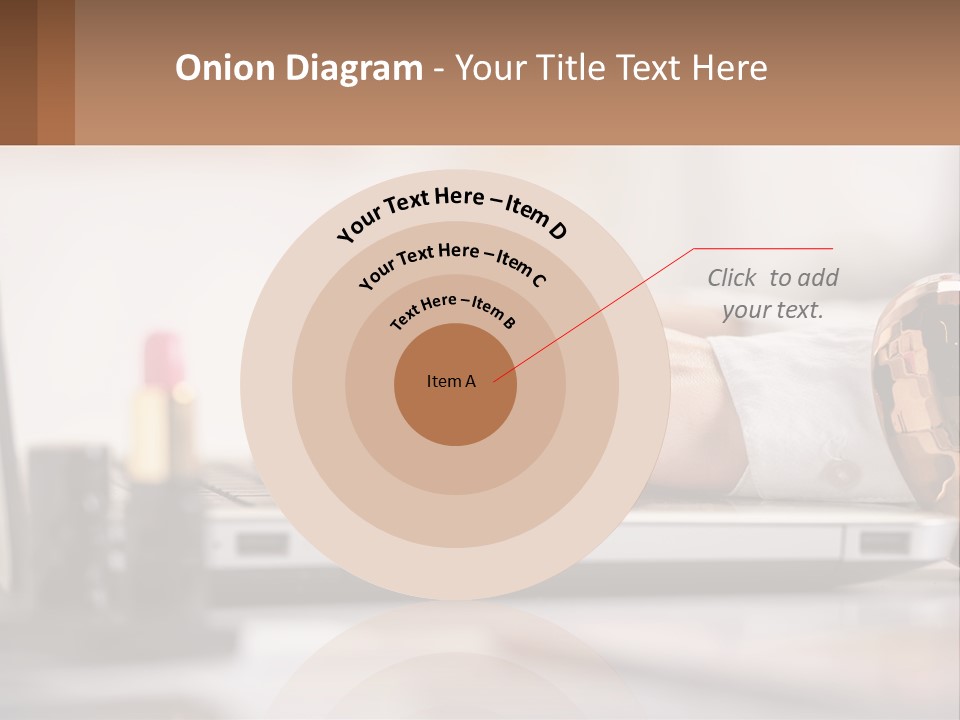 Illustration House Cityscape PowerPoint Template
