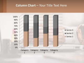 Illustration House Cityscape PowerPoint Template