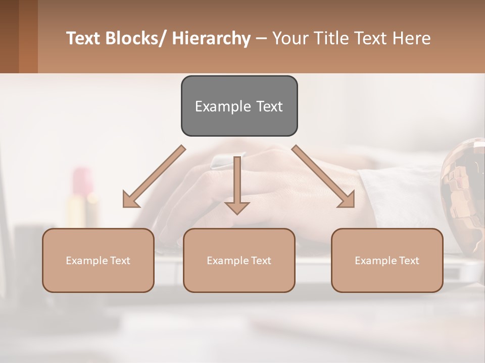 Illustration House Cityscape PowerPoint Template
