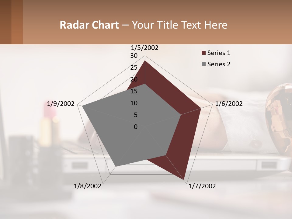 Illustration House Cityscape PowerPoint Template