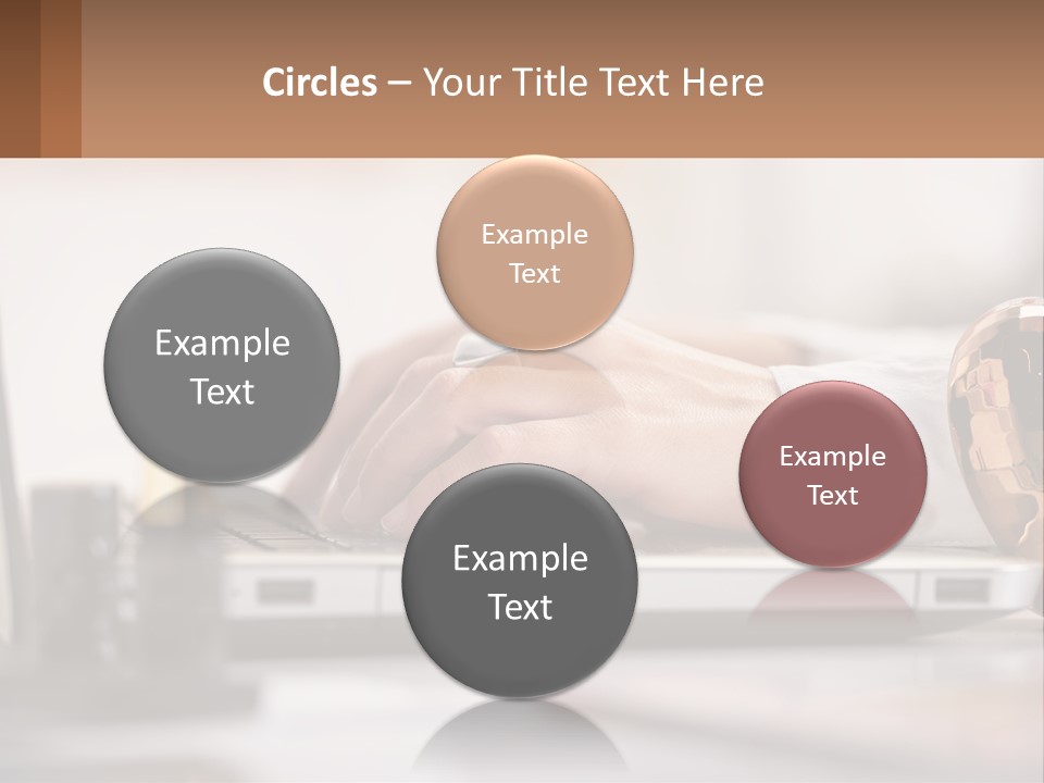 Illustration House Cityscape PowerPoint Template