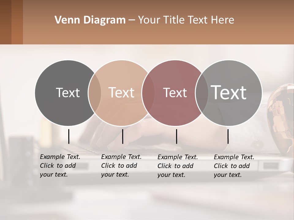Illustration House Cityscape PowerPoint Template