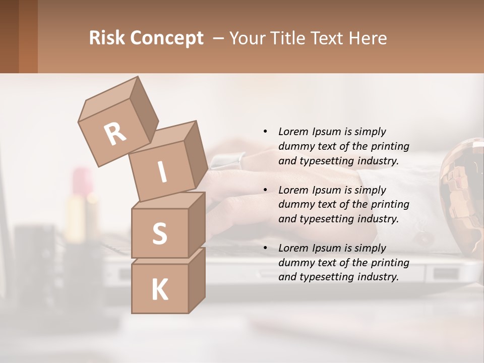 Illustration House Cityscape PowerPoint Template