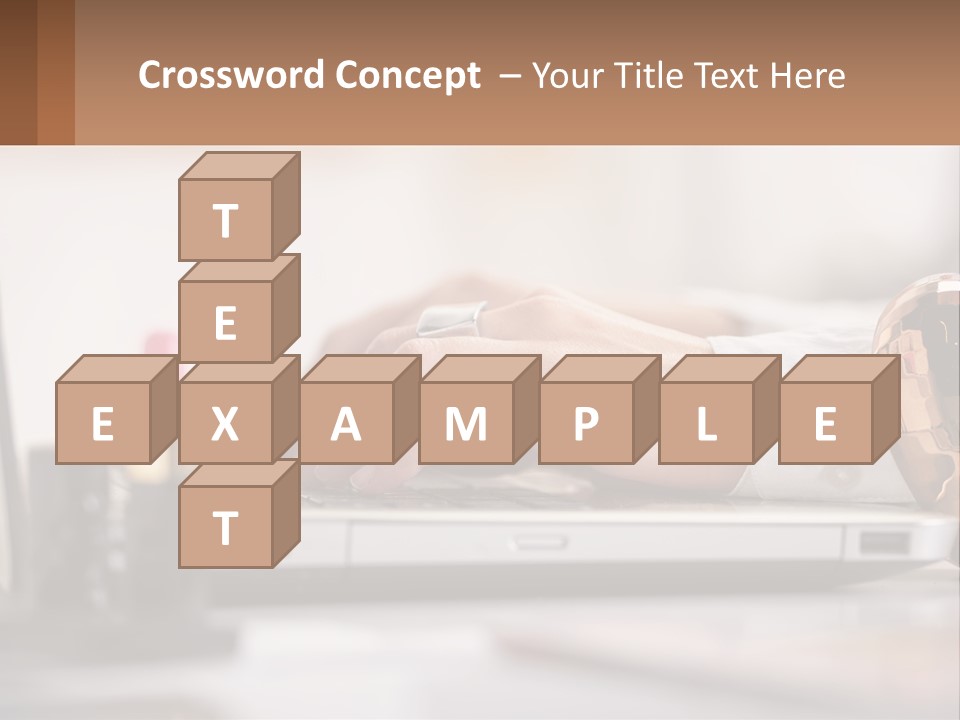 Illustration House Cityscape PowerPoint Template