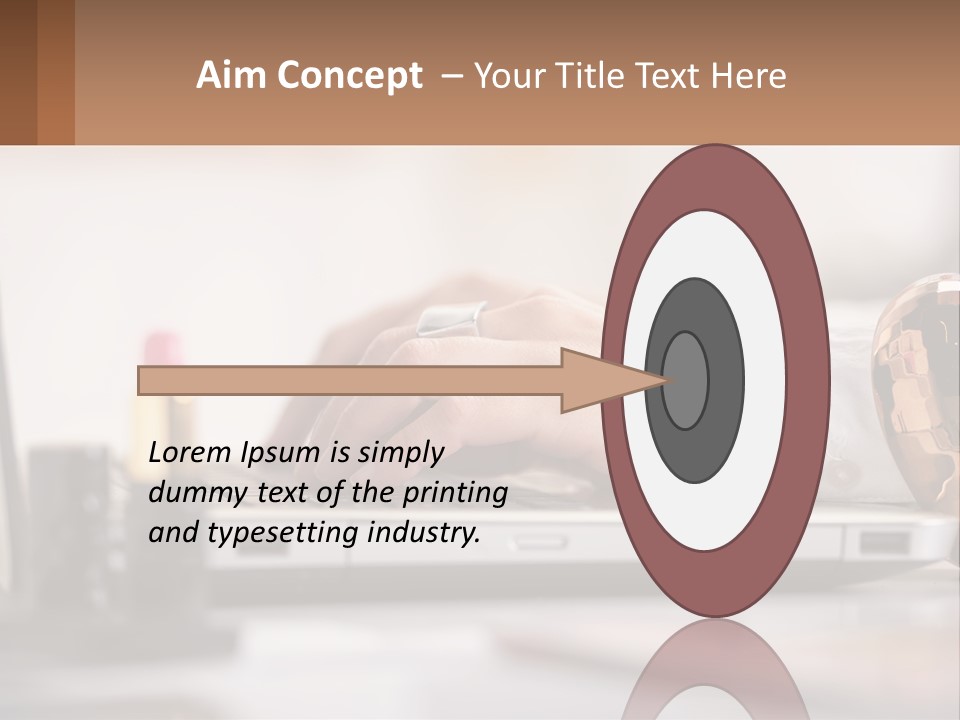 Illustration House Cityscape PowerPoint Template