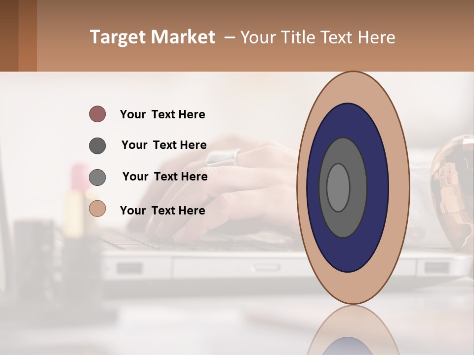 Illustration House Cityscape PowerPoint Template