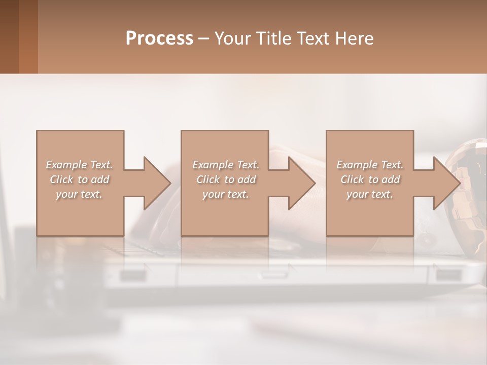 Illustration House Cityscape PowerPoint Template