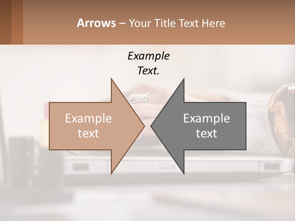 Illustration House Cityscape PowerPoint Template