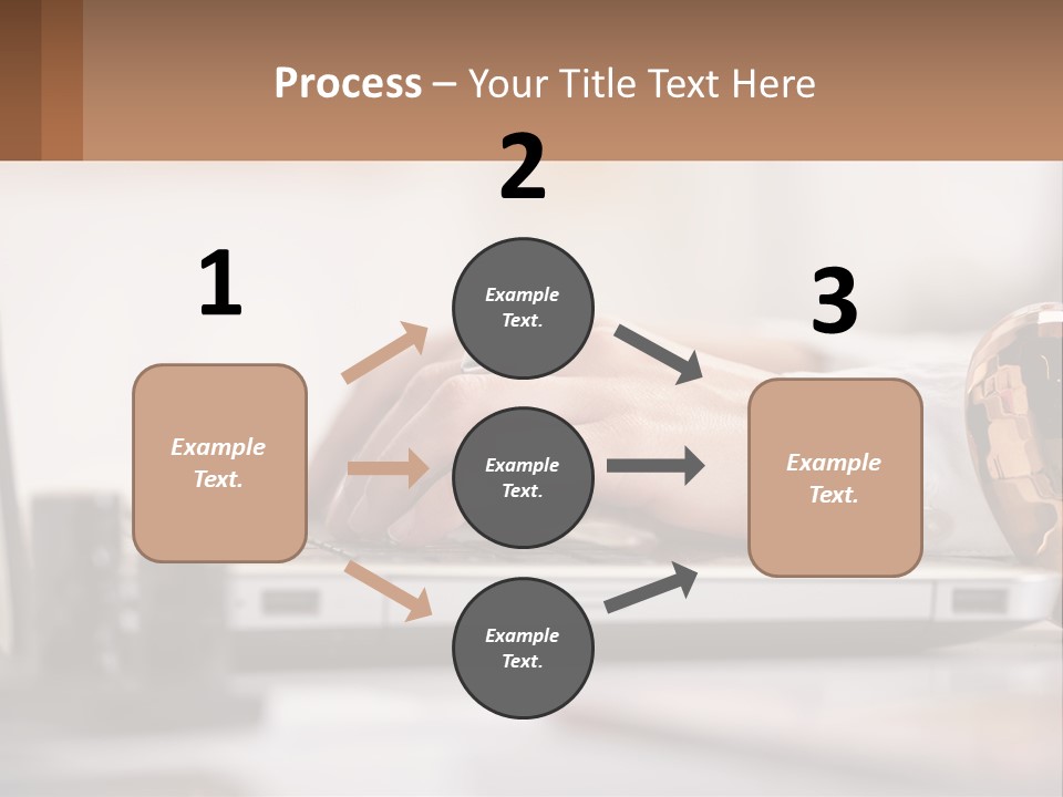 Illustration House Cityscape PowerPoint Template