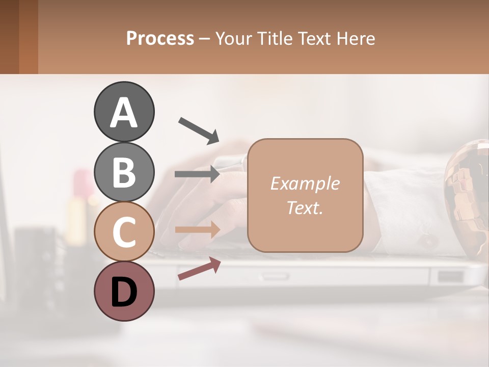 Illustration House Cityscape PowerPoint Template